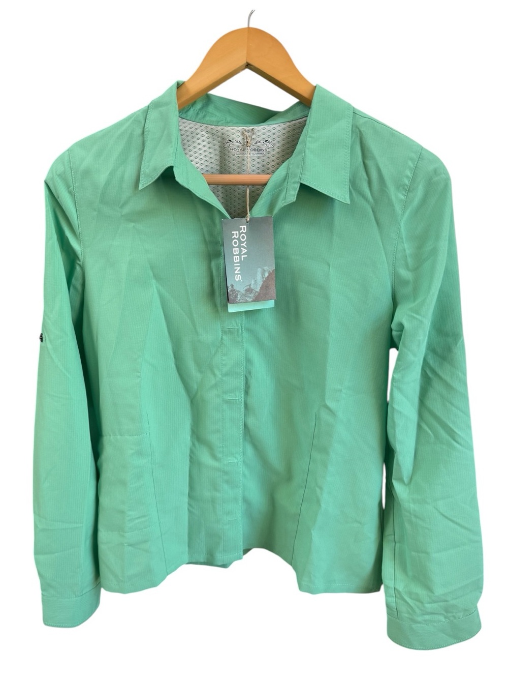 Royal Robbins Excursion L/S Shirt UV Protection Sz M NWT - Picture 9 of 9